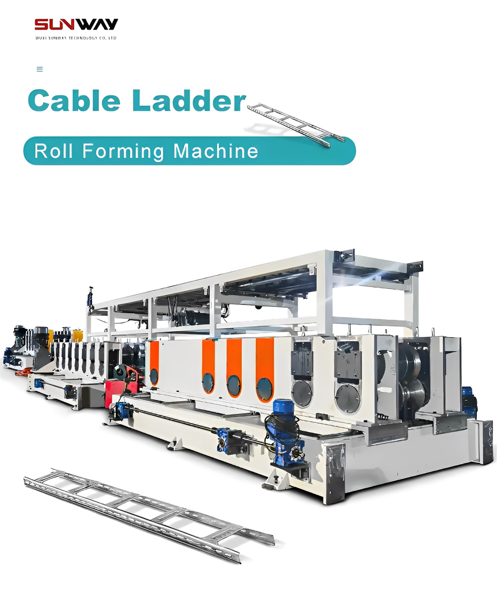 Cable Ladder Roll Forming Machine 7 Cable Ladder Roll Forming Machine